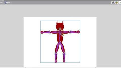 Flash CS4 Tutorial Animate Bones Armeture Layer and Movieclip
