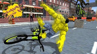 Superheroes Bicycle Stunts screenshot 5