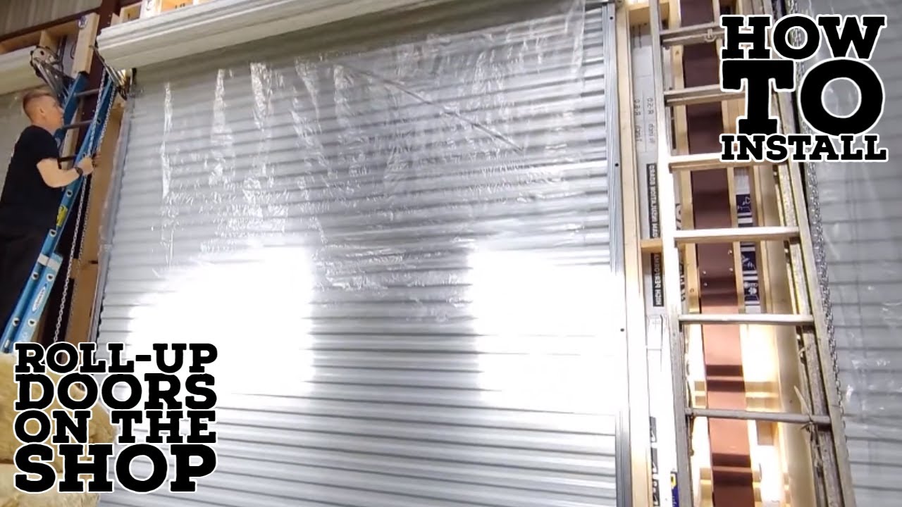 Insulated Roll Up Garage Door