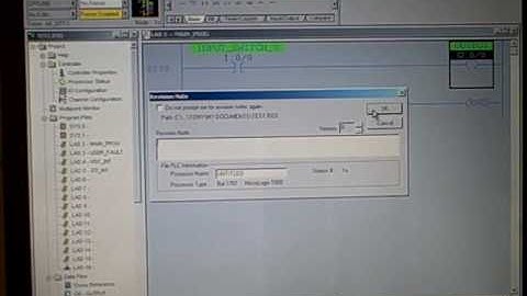 PLC programming -- XIC (normally-open) contact and coil