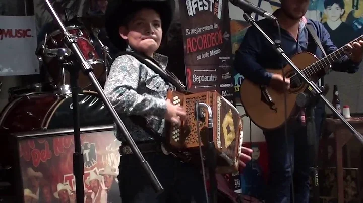 Acorden Fest 2016 - David Saucedo interpretando "P...