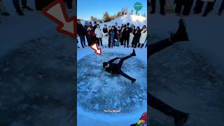 Could You Escape an Ice Trap? Try This! 🧊💡| #shorts #youtubeshorts