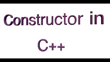 Constructor in C++ | Computer Science For Class 12 | CS for Class 12
