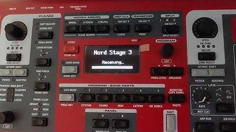 Nord Stage 3 OS UPDATE v2.54
