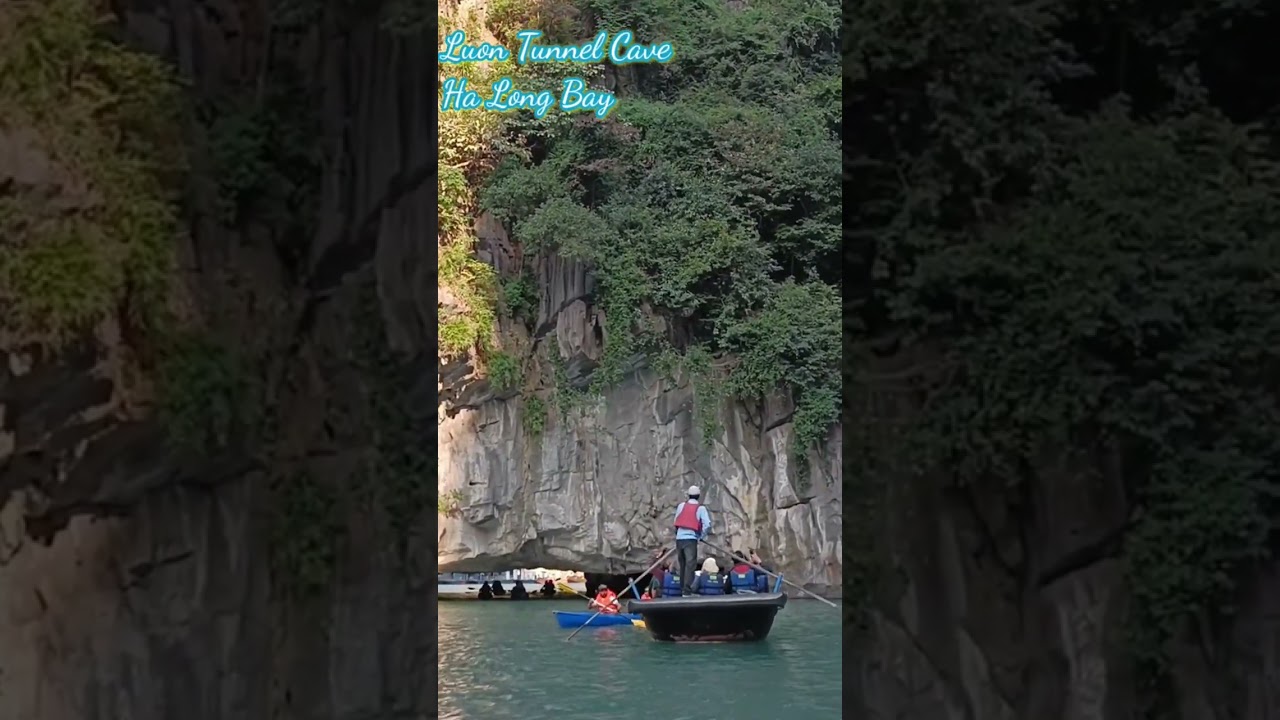 Luon Tunnel Cave, Halong Bay, Vietnam, In end you will see what you never saw.