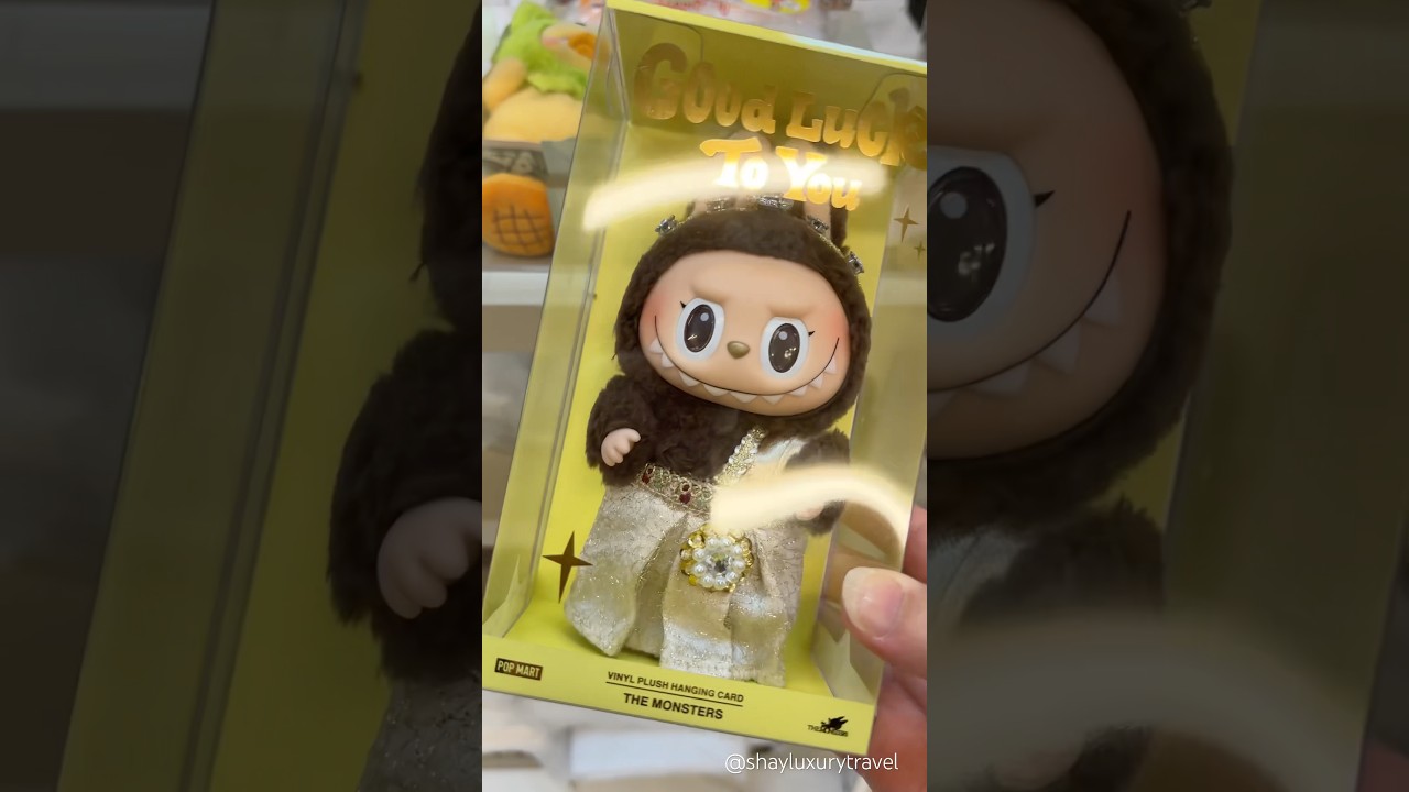 Have you seen THAI LABUBU Good Luck to You?!! 🇹🇭 ONLY SOLD at Popmart Thailand 🩵 
