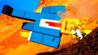 Lego Ragdolls Falls & Glitches #2 | Brick Rigs