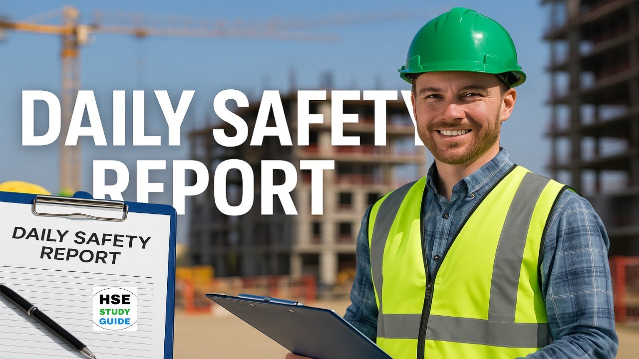 Daily Safety Report @HSE STUDY GUIDE