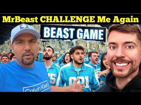 MrBeast Challenge Me for $5 Million Dollars || Indian in BEAST GAME @SuntyDreams @MrBeast