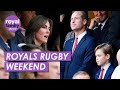 Prince George and Prince William Twin at Rugby World Cup