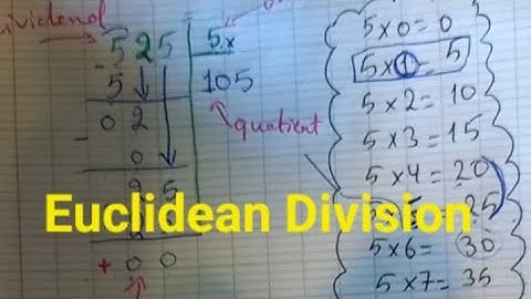 euclidean division