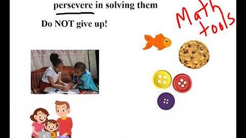 Make Sense of Problems and Persevere in Solving Them