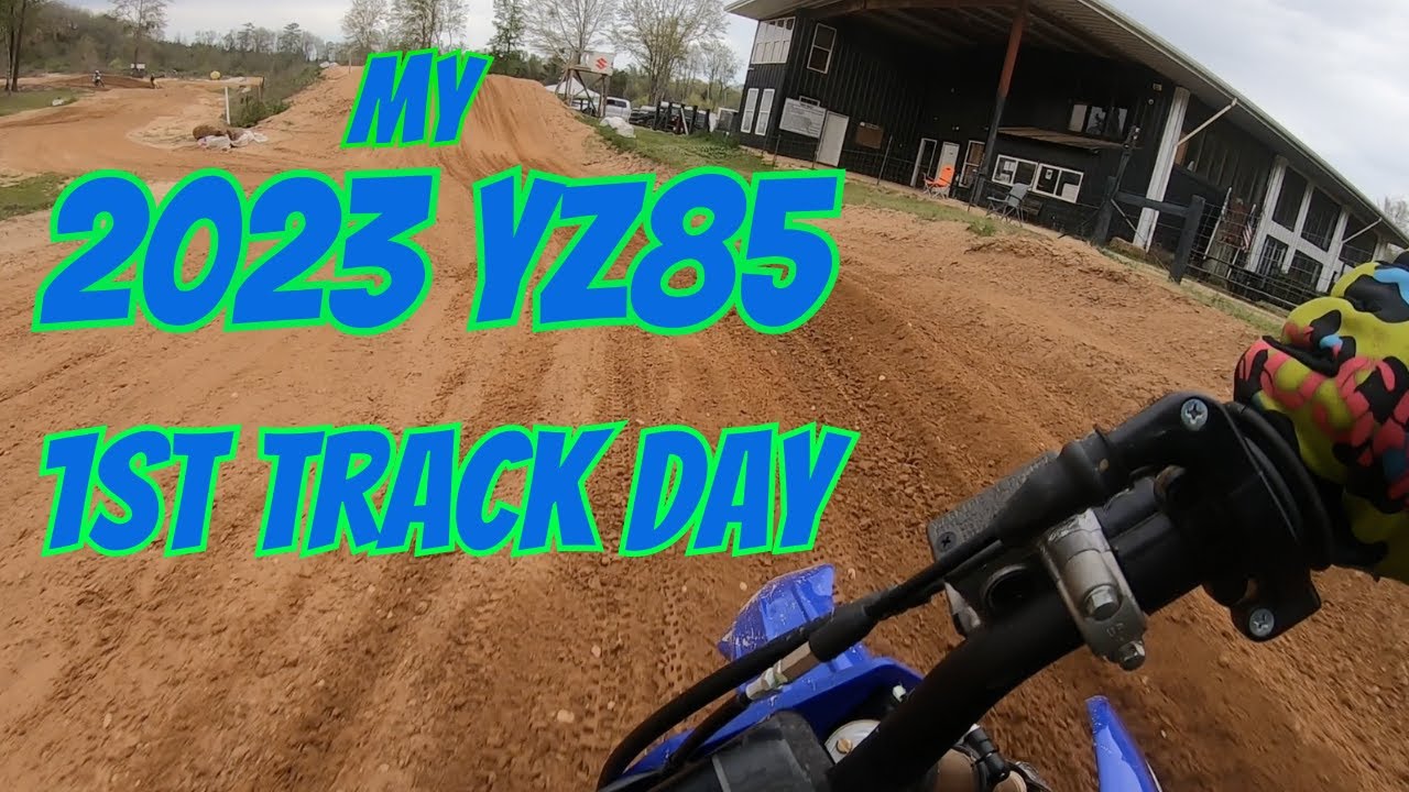 Taking the 2023 YZ85 to the track for the 1st time - YouTube