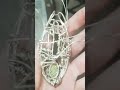 a bit of the process behind recent heady wirewrap pendant. mini wirewrapping tutorial