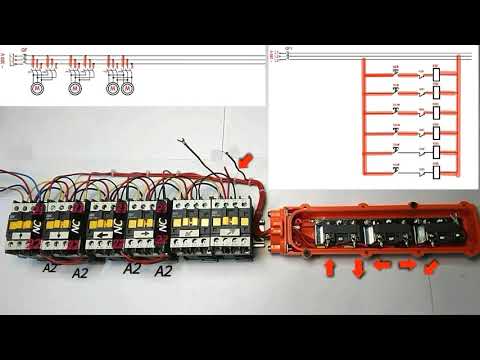 Электрическая схема Кран Балки . electrical circuit crane beam .