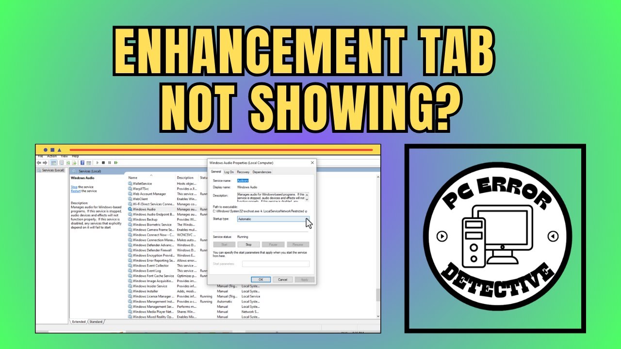 How To Fix No Enhancement Tab In Sound Settings On Windows 10 - Full Tutorial