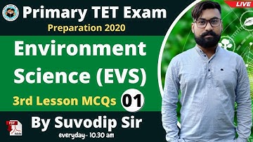 Environmental Studies (EVS) | Practice Class 01 | Primary TET Exam Preparation 2020 | TET Exam 2020