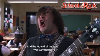 Video thumbnail of "Legend of The Rent(You're Not Hardcore) [Jack Black] Full Version - School of Rock [HD]"