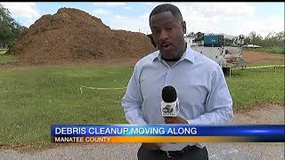 Manatee County debris cleanup moving along