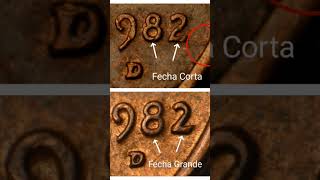 8 Variantes Diferentes Centavos 1982 Monedas Valiosas