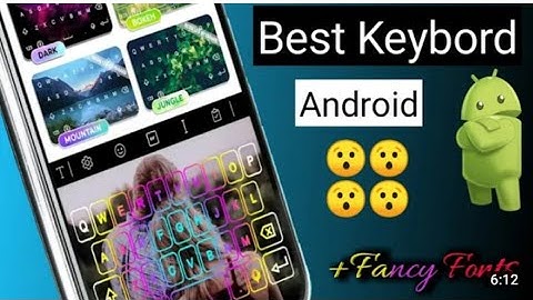 Best keyboard for android (RGB Lighting Keyboard) - LED Colorful Keyboard - Change Color Of Keypad