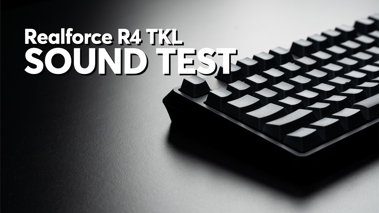 Topre Realforce R4 Wireless Keyboard – Mechanical Keyboards