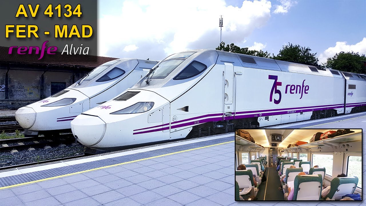 personal Increíble interrumpir TRAIN EXPERIENCE | Ferrol - Madrid | BUSINESS CLASS | RENFE ALVIA GALICIA -  YouTube