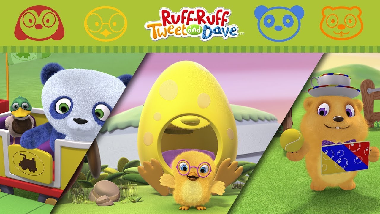 Ruff-Ruff, Tweet and Dave Compilation | A Train AND MORE | Cartoons for
