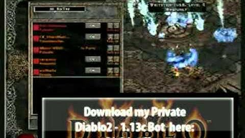 Download PRIVATE Diablo 1.13c Bot - Diablo 2 lod botkill by ed_EisTee.mpg