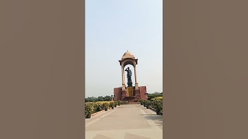 Netaji statue at India gate || delhi #short  # netaji # tranding