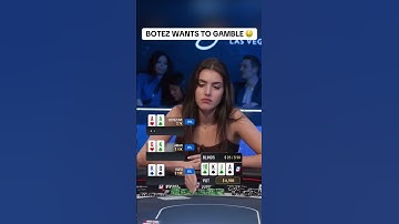 Alexandra Botez Has POCKET ACES in a HUGE HAND 🤯  #wpt #poker #shorts