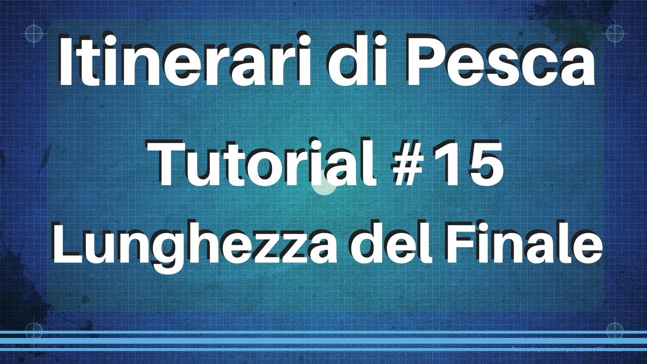 Quanto Deve Essere Lungo A 25 Anni PESCATRICE SPIEGA QUANTO DEVE ESSERE LUNGO?! #15 - YouTube