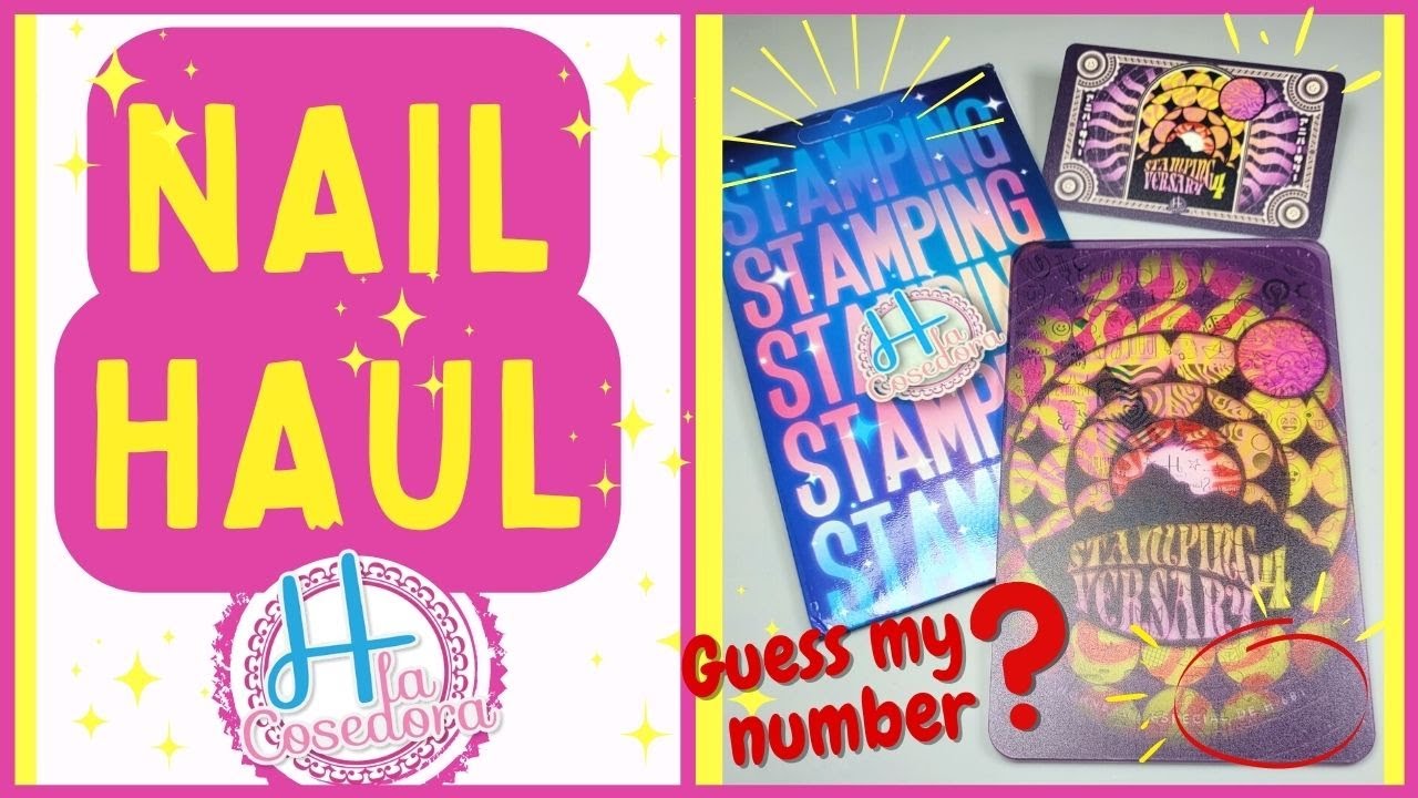 New H la Cosedora Stamping Plates & Stamping Polish Nail Haul - Discount Code JENNY10