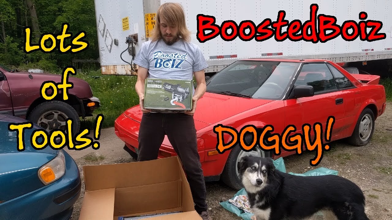 BoostedBoiz Package, Cool Dog, Big Harbor Freight Unboxing! YouTube
