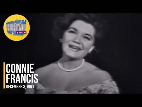 Connie Francis "Baby's First Christmas" on The Ed Sullivan Show