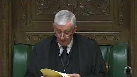 MPs observe a minute's silence for Sir David Amess