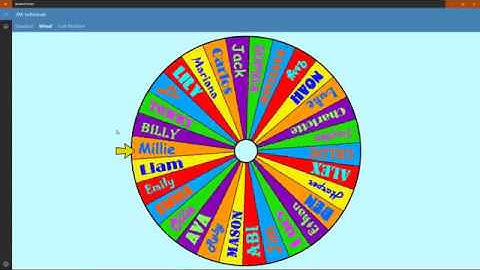 Random Name Picker Wheel