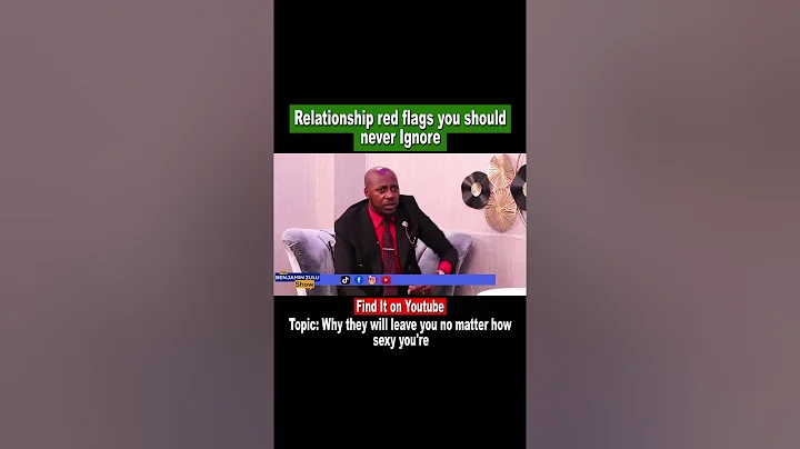 RELATIONSHIP RED FLAGS YOU SHOULD NEVER IGNORE