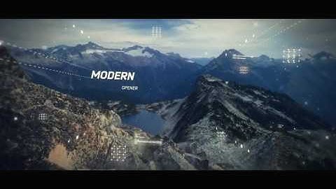 Universal Slideshow   Cinematic Opener After Effects Template