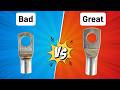 Cheap Vs. Expensive Lugs For DIY Solar Power