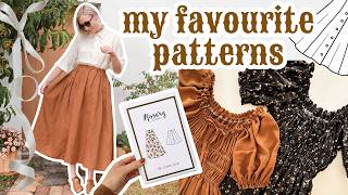 My all-time favourite sewing patterns (from 20 years of sewing my own clothes) | SEWING INSPIRATION