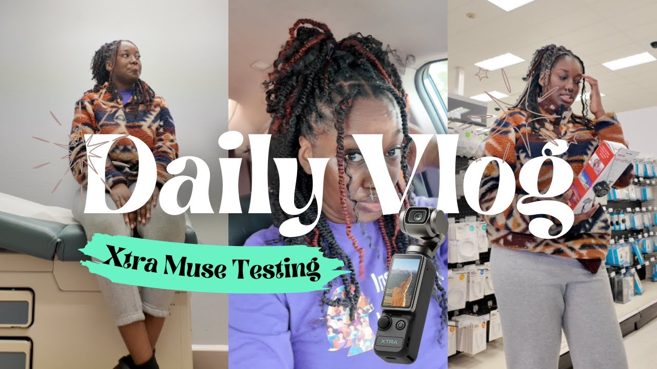 Testing the Xtra Muse Camera for the First Time | Real-Life Vlog (No Settings Changed)