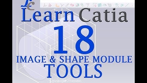 Learn catia V5 Tutorials for beginners |Image & shape| Important tools | 4 Jumbo jet