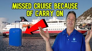 DON'T MISS YOUR CRUISE BY DOING THIS