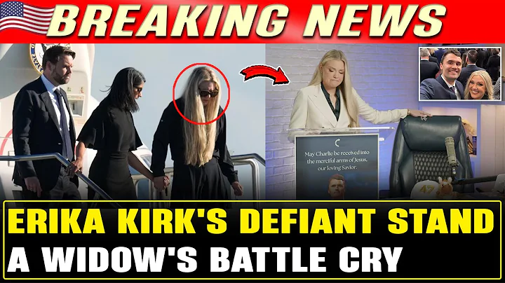 Erika Kirk's Defiant Stand: A Widow's Battle Cry
