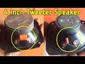 4 inch tweeter circuit  hf network kit  speaker box tweeter pf with capacitor  speakers box