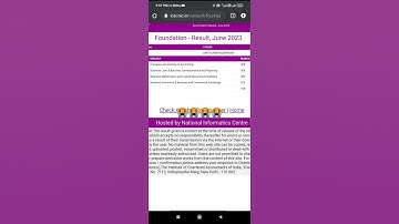 CA Foundation Results June 2023 - Fail - First attempt