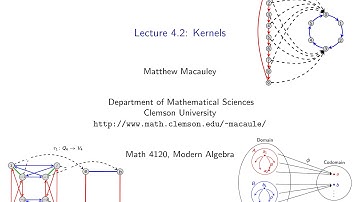 Visual Group Theory, Lecture 4.2: Kernels