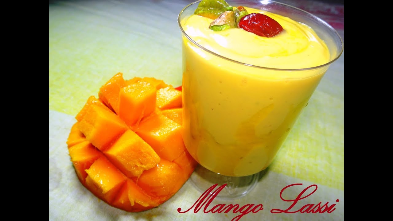 Fresh Alphonso Mango Lassi | How to make Lassi at Home | Geeta