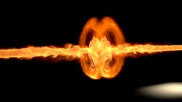 Making  Realistic Collision Fire using Turbulence FD in Cinema 4D Tutorial